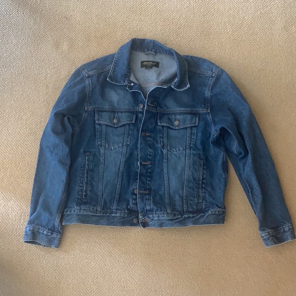 Eddie Bauer Jean Jacket Size XL. Rarely Worn. - Picture 1 of 4